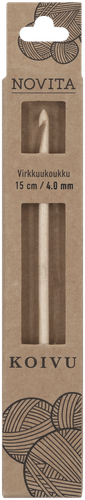 Novita 桦木钩针 15厘米 4 mm