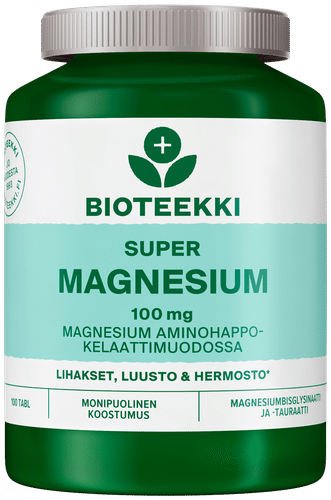 Bioteekki 超级镁膳食补充剂 100片