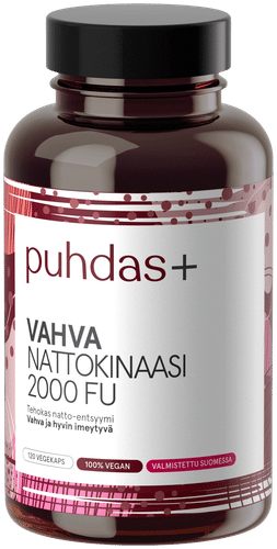 Puhdas+ 高含量纳豆激酶 2000FU 120粒