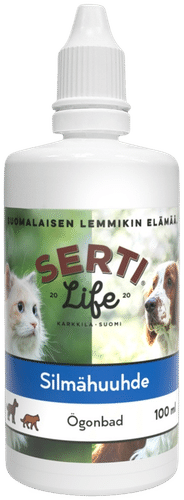 SertiLife silmähuuhde koirille ja kissoille 100 ml
