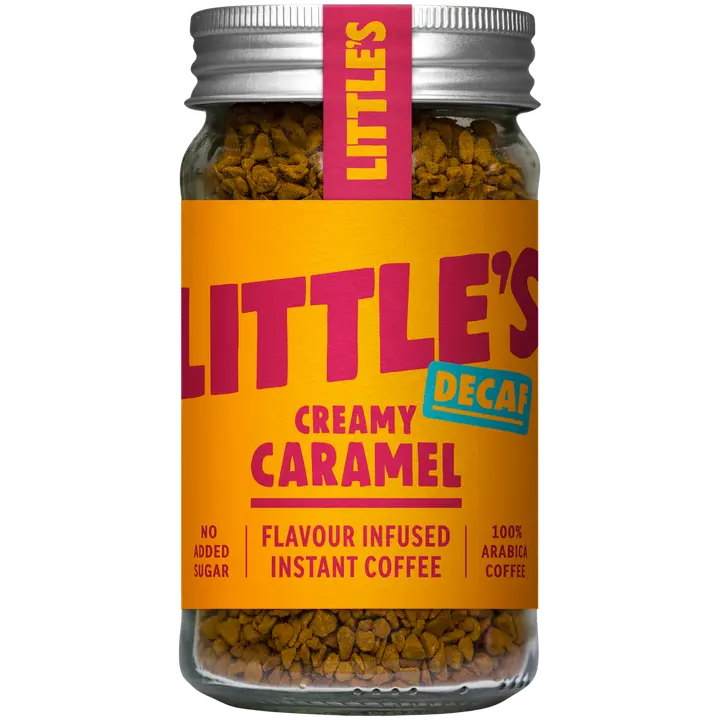 Little's Pikakahvi kofeiiniton Creamy Caramel 50g｜Little's 速溶咖啡脱咖啡因奶油焦糖 50g