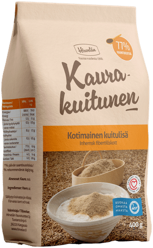 Hirvelän 燕麦纤维 400g
