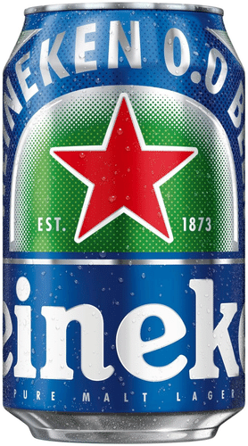 Heineken 无酒精饮品0.0% 0,33 l