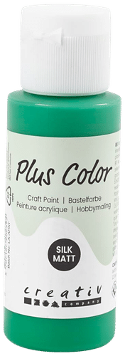 Plus Color askartelumaali 60 ml vihreä