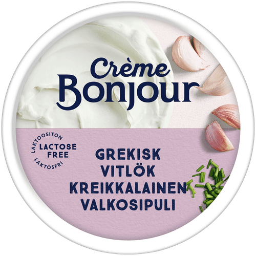 Crème Bonjour Kreikkalainen Valkosipuli laktoosito100g