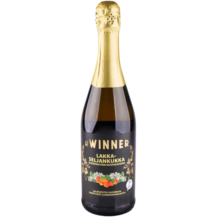 #WINNER lakka-seljankukka 0% 75cl plo kuohujuoma｜Winner #WINNER lakka-seljankukka 0% 75cl plo 起泡饮料