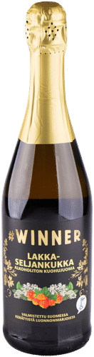 Winner #WINNER 云莓接骨木花气泡饮料 0% 75cl