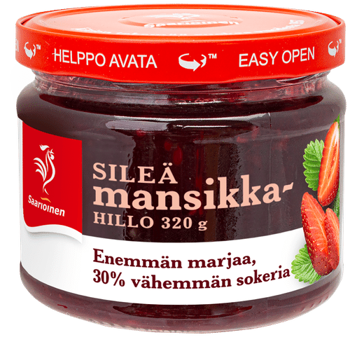 Saarioinen 草莓酱细腻低糖 320g