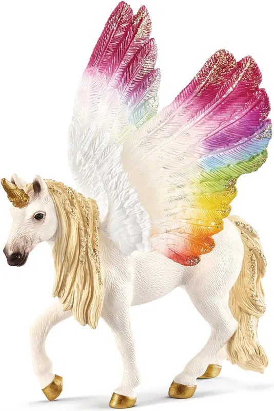 Schleich 带翅膀彩虹独角兽｜schleich® Siivekäs Sateenkaariyksisarvinen
