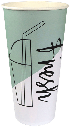 Huhtamaki kartonkinen kylmäjuomakuppi 10x400ml