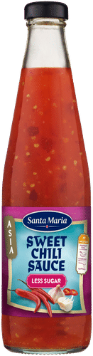 Santa Maria 500毫升甜辣减糖辣椒酱｜Santa Maria 500ml Sweet Chili Less Sugar chilikastike