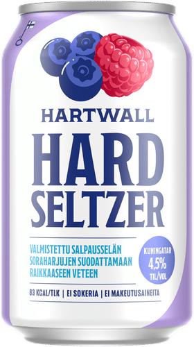 Hartwall Hard Seltzer 女王 4.5% 0,33 l