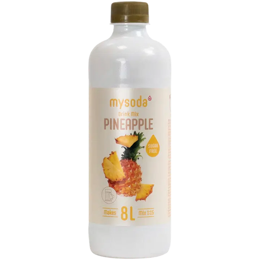 Mysoda Ananas Sokeriton Virvoitusjuomatiiviste 500ml｜MySoda 菠萝无糖浓缩软饮料 500ml