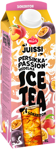 Marli Juissi Ice Tea 无糖桃子百香果冰茶饮料 1 L