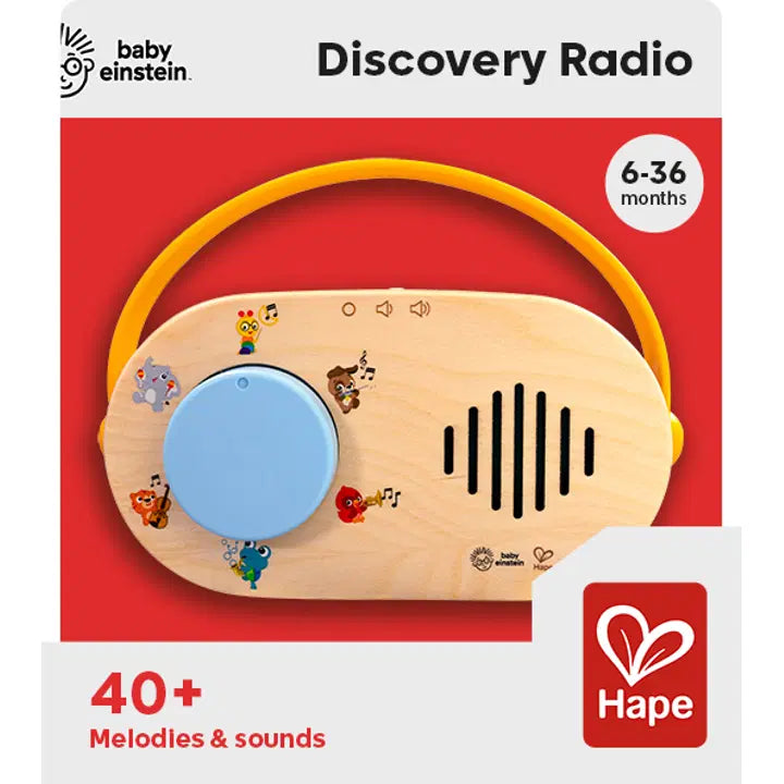 Hape Taikaradio Baby Einstein｜Hape 神奇收音机小爱因斯坦