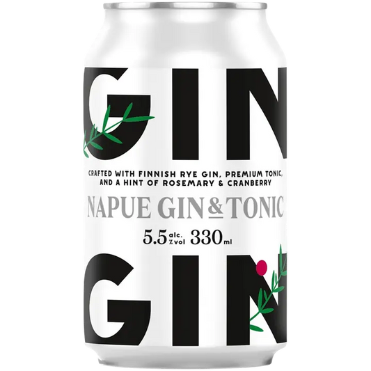 Kyrö Gin & Tonic 5,5 til-% 0,33 l long drink tölkki｜Kyrö 金汤力 5.5 vol% 0.33 升长饮罐