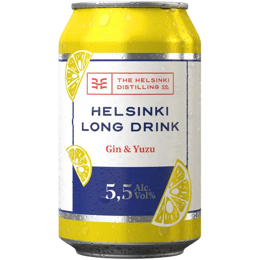 Helsinki Long Drink Gin&Yuzu 5,5 % 0,33 l tlk｜Helsinki 长饮杜松子饮品和柚子 5.5% 0.33 l tlk