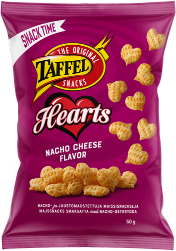 Taffel Hearts墨西哥奶酪味玉米片 50g