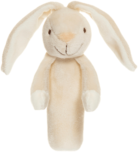 Teddykompaniet Floppys 毛绒摇铃兔 米色