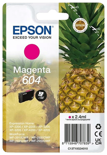 Epson 墨盒 604 品红色