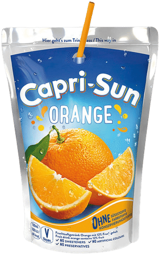 Capri-Sun 橙汁饮料200毫升吸管汁