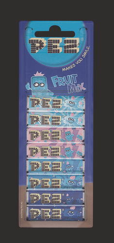 Pez 8x8.5克水果混合8支补充装｜Pez 8x 8,5g Fruit Mix 8-täyttöpakkaus