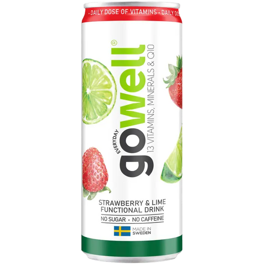 Gowell Mansikka & Lime 330 ml｜Gowell 草莓和酸橙 330 ml