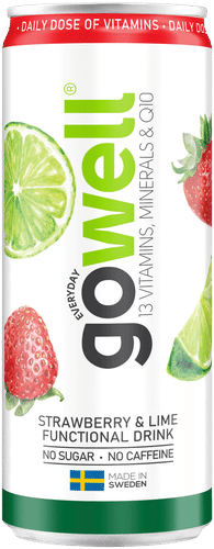 Gowell Mansikka & Lime 330 ml