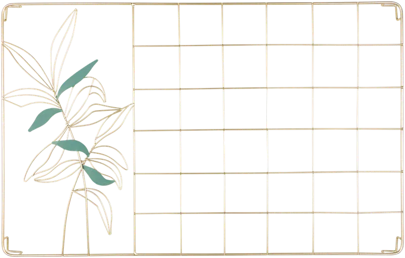 Ei merkkiä 记事板 青铜色 60x38 cm
