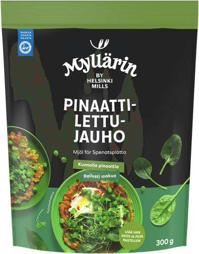 Myllärin Pinaattilettujauho 300 g｜Myllärin 菠菜薄饼粉 300 g
