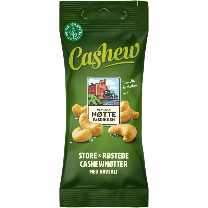Den Lille Nøttefabrikken Cashew 50g-Den Lille Nøttefabrikken 腰果 50g