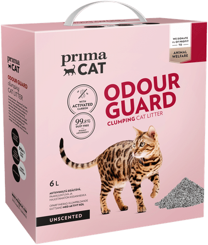 PrimaCat Odour Guard无香猫砂 6 l
