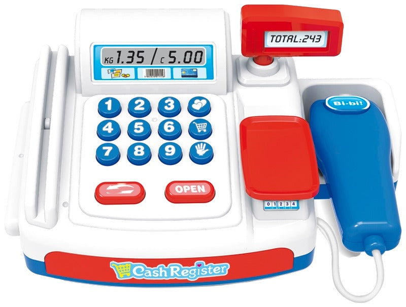 Toyrock 带灯光和声音的收银机套装｜Cash Register Set With Light And Sound