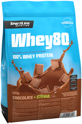 Sportlife Nutrition Whey80 600克巧克力乳清蛋白粉