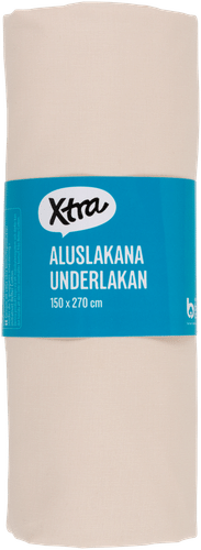 Xtra 素色床垫保护罩 150x270 厘米，米色