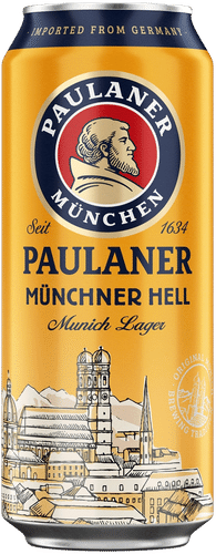 Paulaner Münchner Hell Munich Lager 4,9% 0,5l tölkki