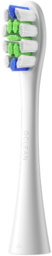 Oclean 专业清洁刷头，2件装，白色