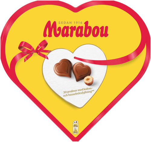 Marabou Hearts konvehteja 165g