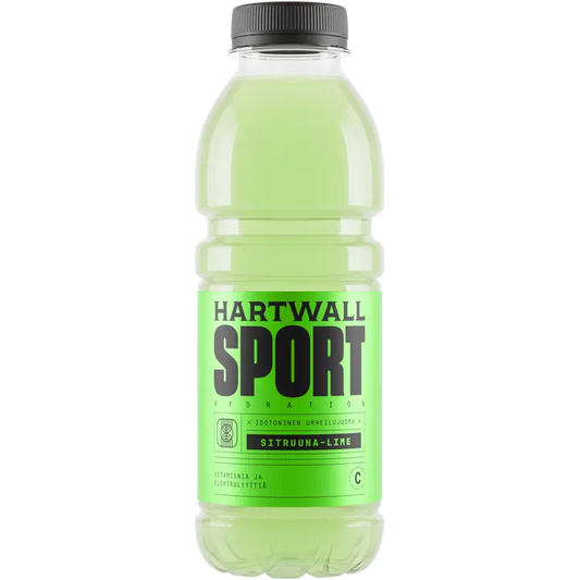 Hartwall Sport Sitruuna-Lime urheilujuoma 0,5 l｜Hartwall Sport 柠檬酸橙运动饮料 0,5 l