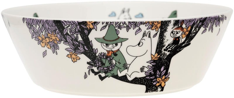 Moomin Arabia 姆明沙拉碗 23cm 心之友｜Moomin Arabia Muumi tarjoilukulho 23cm Sydänystävät