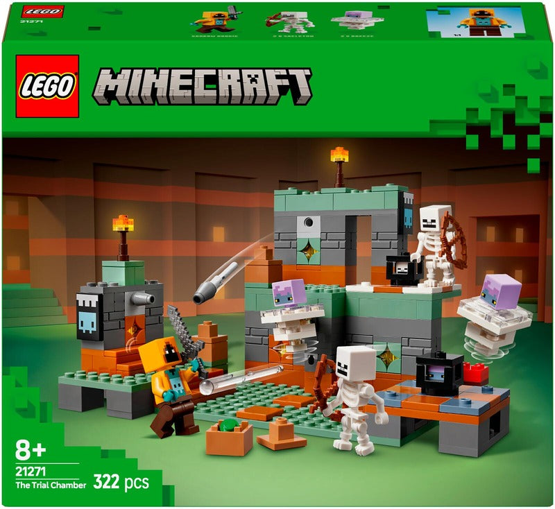 LEGO 试炼密室主题玩具套装｜LEGO® Minecraft® Trial Chamber, Peliaiheinen lelusetti 21271