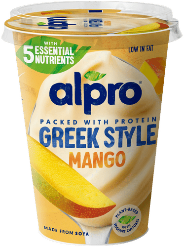 Alpro 希腊式发酵大豆制品，芒果味 400g