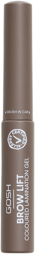 Gosh Brow Lift Coloured Lamination Gel 001 Grey Brown -kulmageeli 6ml
