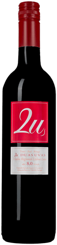 2U Duas Uvas Vinho Regional Lisboa Leve punaviini 8,0 til-% 75cl plo