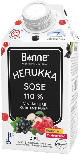 Bonne 浆果泥 110% 0,5L