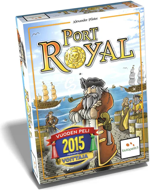 Lautapelit.fi 皇家港桌游 8岁以上｜Lautapelit.fi Port Royal -lautapeli ikä 8+