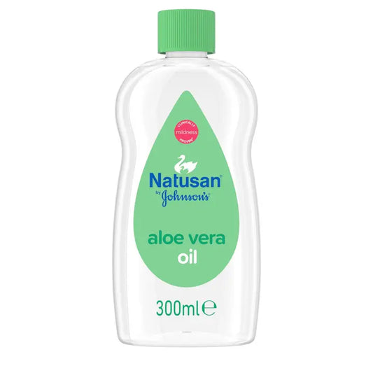 Natusan by Johnson's  Aloe Vera Oil 300ml｜Natusan 强生芦荟油 300ml