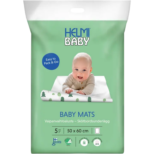 Helmi Baby Vaipanvaihtoalusta 5 kpl｜Helmi 婴儿尿布更换托盘 5 kpl