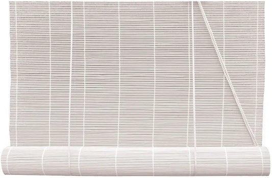 Pisla 竹卷帘 Ming 100x170厘米 半透明白色