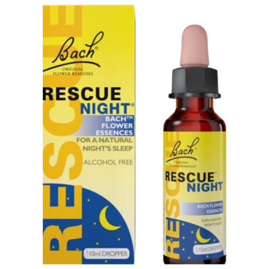 Bach Rescue Remedy夜间滴管 - 滴液 10 ml｜Bach Rescue Remedy Night Dropper - Tipat 10 ml